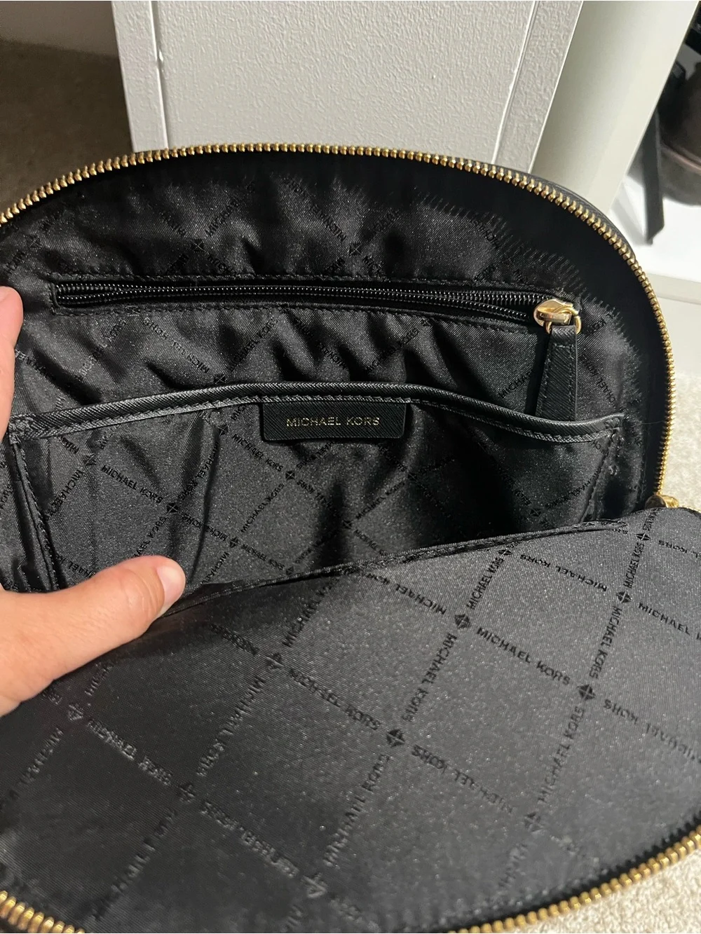 Michael Kors Cindy Large Saffiano Leather Backpack
